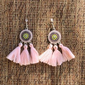 Boho tassel earrings!